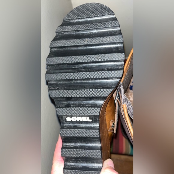 NWOB Vintage Sorrel Waterproof Stacked Heel Boots these are amazing Size 6 - Picture 4 of 8